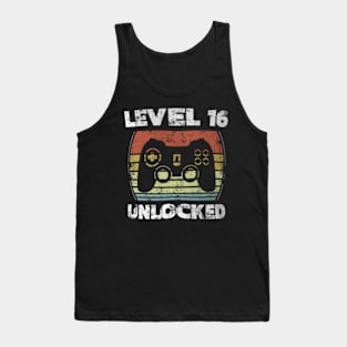 Level 16 Video 16th Birthday Tank Top